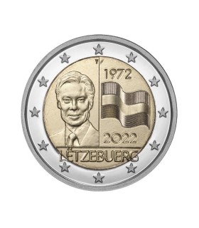 2 Euro Luxembourg 2022 - Drapeau