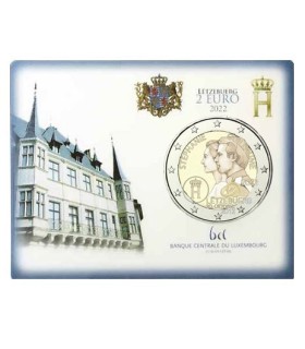 Coincard 2 Euro Luxembourg 2022 - Mariage