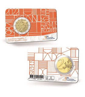 Coincard 2 Euro pays bas 2022 - Erasmus