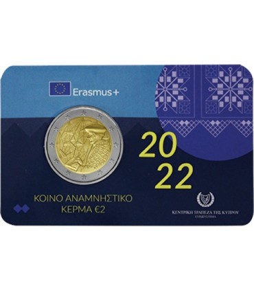 Coincard 2 Euro Chypre 2022 - Erasmus