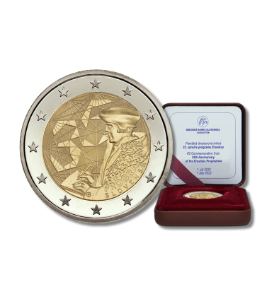2 Euro BE Slovaquie 2022 - Erasmus