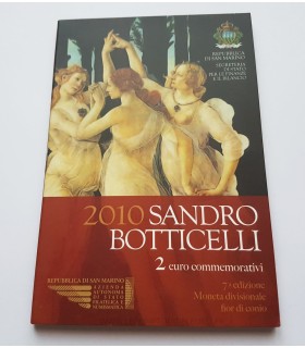 2 Euro Saint Marin 2010 Sandro Botticelli - 
	 

	Thème : 500 eme Anniversaire de la Mort de Sandro Botticelli
	 

	 Botticelli 