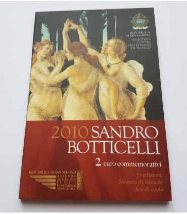 2 Euro Saint Marin 2010 Sandro Botticelli - 
	 

	Thème : 500 eme Anniversaire de la Mort de Sandro Botticelli
	 

	 Botticelli 