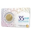 Coincard Flamande 2 Euro Belgique 2022 - Erasmus