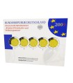 SET 5*2 Euro EMU Allemagne 2009 BE