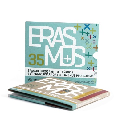 BU Slovaquie 2022 - Programme Erasmus -  Description: 
Coffret brillant universel Slovaquie 2022 réunissant les pièces de la 1 