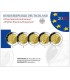 5 x 2 euro Allemagne 2022 Belle Epreuve - Erasmus