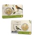 Coincard Francaise 2,50 Euro Belgique 2022 -100 ans de protection des oiseaux en Belgique