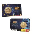 Coincard Flamande 2,50 Euro Belgique 2022 -20 ans des pièces et billets en euro