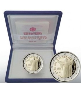 2 Euro Vatican 2022 BE - 125 ans de la Naissance du pape Paul VI