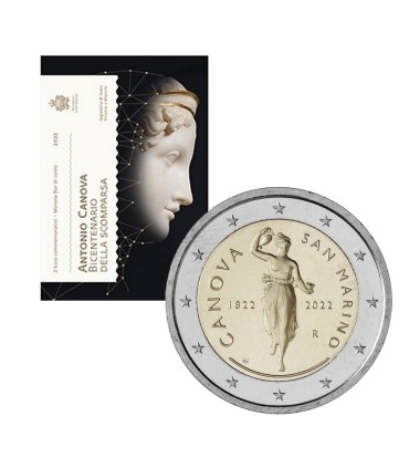 2 Euro Saint Marin 2022 - Antonio Canova