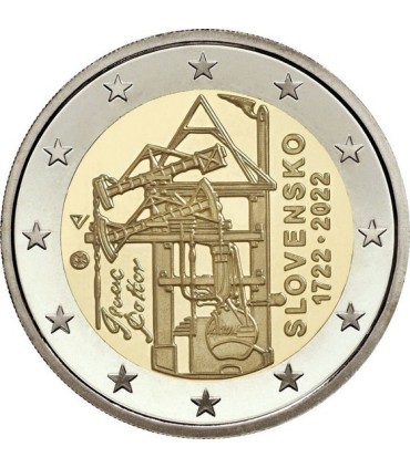 2 Euro Slovaquie  2022 - 300 ans de la machine à vapeur