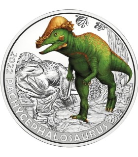 3 euro Autriche 2022 - Pachycephalosaure