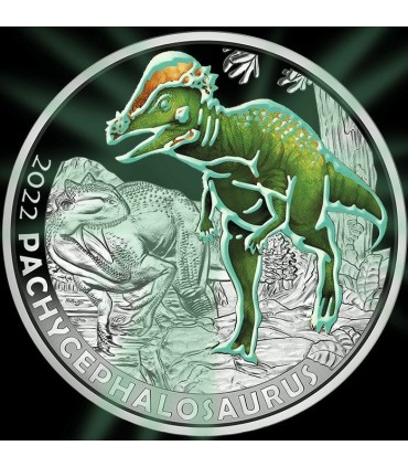 3 euro Autriche 2022 - Pachycephalosaure
