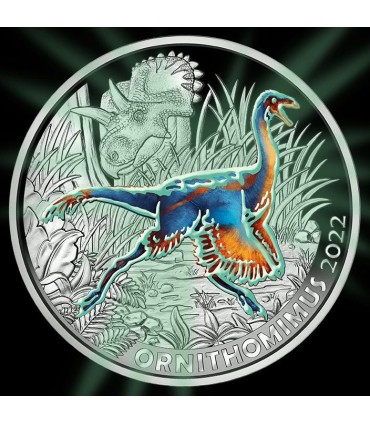 3 euro Autriche 2022 - Ornithomimus