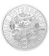 3 euro Autriche 2022 - La Pieuvre à anneaux bleu