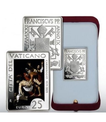 25 Euro Vatican 2021 - Le Caravage