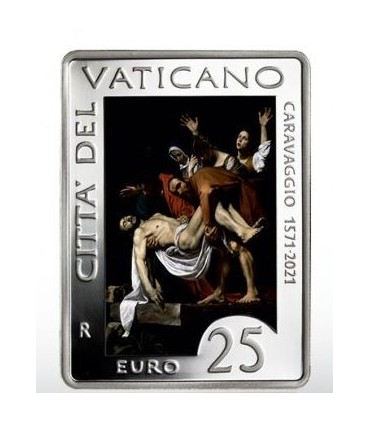 25 Euro Vatican 2021 - Le Caravage
