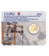 Coincard 2 Euro BU Slovaquie 2022 - 300 ans de la machine à vapeur