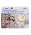 Coincard 2 Euro BU Slovaquie 2022 - 300 ans de la machine à vapeur