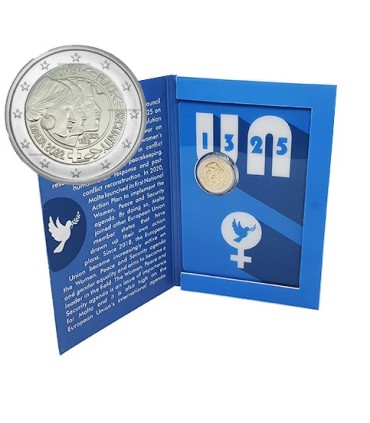 2 Euro Malte 2022 - Résolutions du Conseil de sécurité sur les femmes