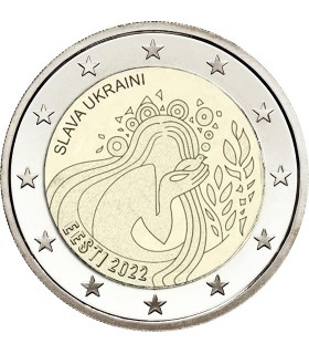 2 Euro Estonie 2022 - Ukraine