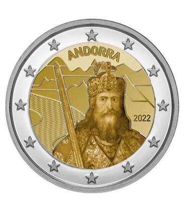 2 Euro Andorre 2022 - La légende de Charlemagne