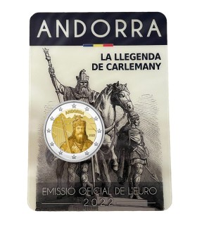 2 Euro Andorre 2022 - La légende de Charlemagne