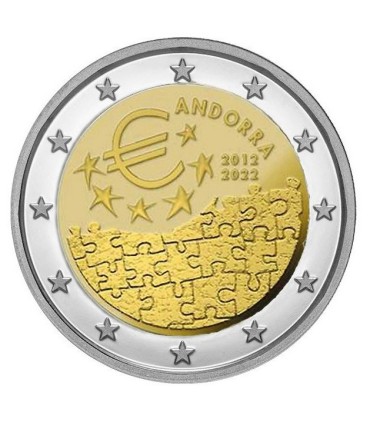 2 Euro Andorre 2022 - 10 ans de l'accord entre Andorre et l'UE