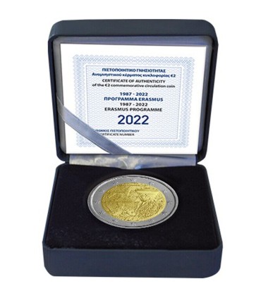 2 Euro BE Grece 2022 - Erasmus