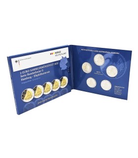  5 x 2 euro Belle Epreuve Allemagne 2023  - Philharmonie de l’Elbe