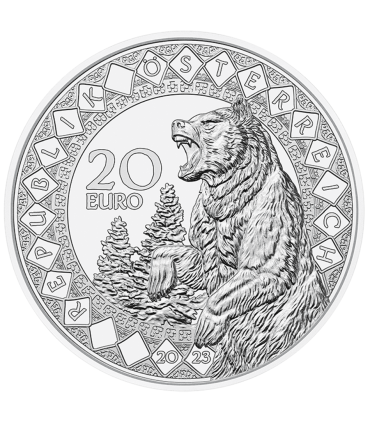 20 Euro Autriche 2023 - LE POUVOIR DE GUÉRISON DE L'OURS