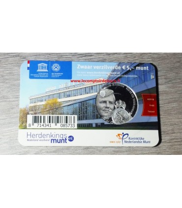 5 Euro Pays Bas 2015 - 
	 

	Description:

	 

	Conçue et réalisée au cours des années 1920, l’usine Van Nelle témoigne d’une ar
