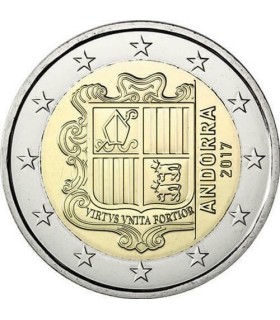 2 Euros Andorre courante 2017