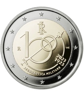 2 Euro Italie 2023 - 100 ans de l'Armée de l'Air Italienne