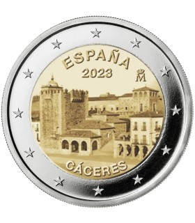 2 Euro Espagne 2023 - Ville de Caceres