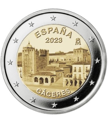 2 Euro Espagne 2023 - Ville de Caceres