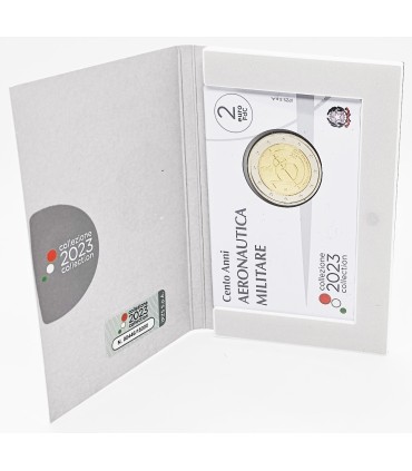 2 Euro BU Italie 2023 - 100 ans de l'Armée de l'Air Italienne