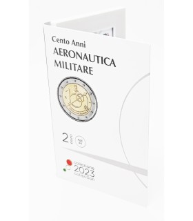 2 Euro BU Italie 2023 - 100 ans de l'Armée de l'Air Italienne