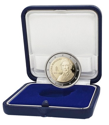 2 Euro BE Italie 2023 -150 ans Alessandro Manzoni