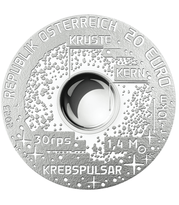 20 Euro Autriche 2023 - Etoile à neutrons