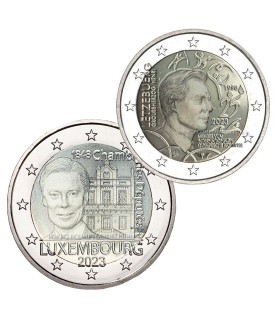 2 x 2 Euro Luxembourg 2023 - Version Hologramme