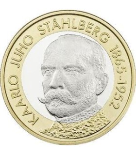 5 Euro Finlande 2016 Stahlberg - Caractéristiques:

 Valeur Faciale: 5,00 euro 

 Diamètre : 27,5mm 

 Poids : 9,8g 

Compositio