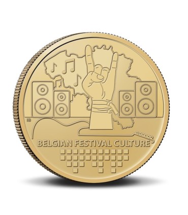 Coincard Francaise 2,50 Euro Belgique 2023 - Culture Belge des festivals