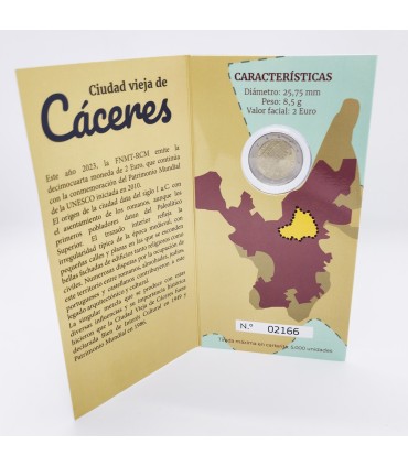 2 Euro BE Espagne 2023 - Ville de Caceres