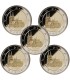 2 Euro ALLEMAGNE 2011 5 ateliers - Les 5 ateliers proposent cette pièce de 2 euros commémorative 2011 ayant pour thème la région