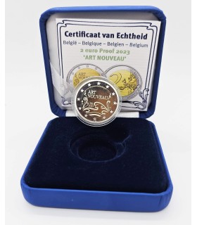 2 Euro BE Belgique 2023 - Art Nouveau