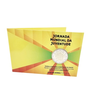Coincard BE 2 Euro Portugal 2023 - Journées mondiales de la jeunesse