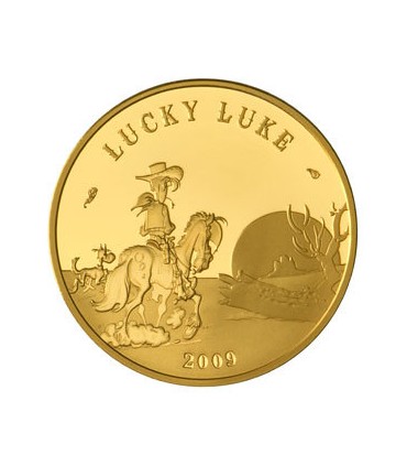 50 euros lucky luke 2009 - Lucky Luke 2009 - 50 € OR 1/4oz BE

Auteur: Atelier de Gravure
Poids: 8,45 gr / 0,30 oz
Diamètre: