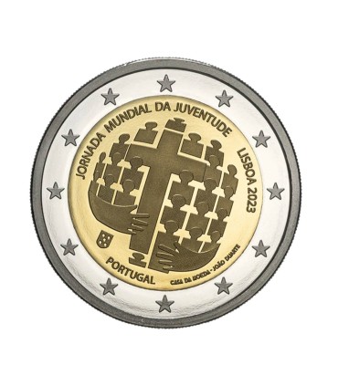 Coincard BU 2 Euro Portugal 2023 - Journées mondiales de la jeunesse
